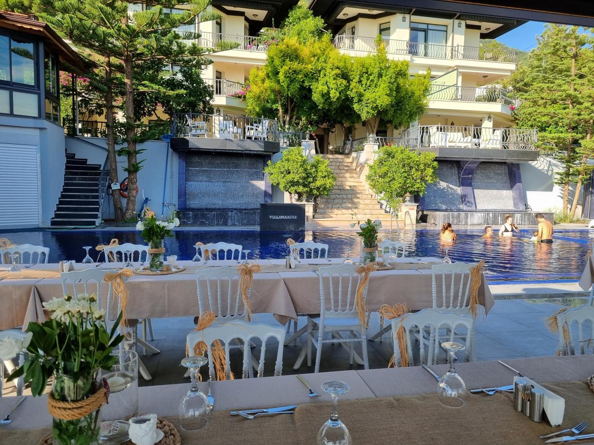 Villa Marine Hotel Akyaka  Buitenkant foto